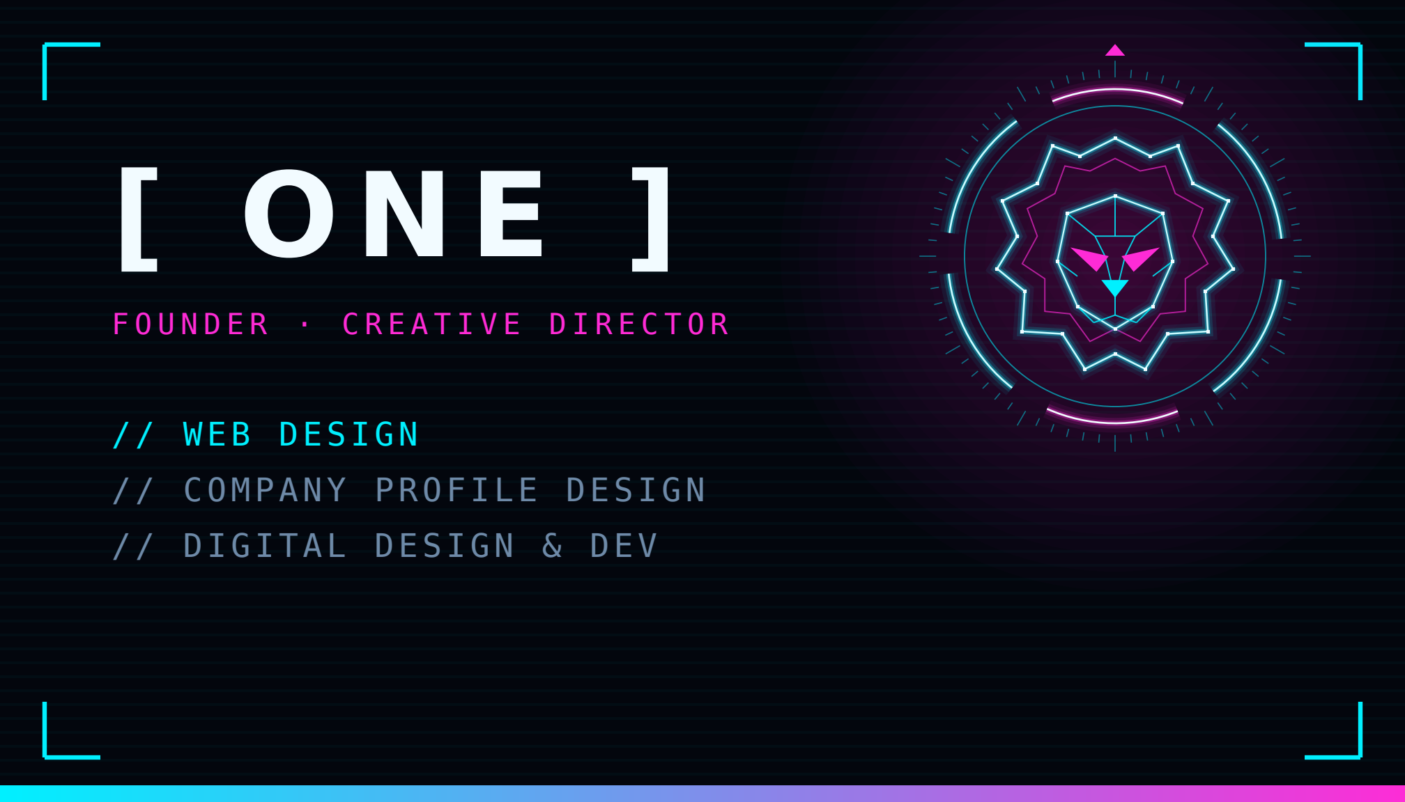 Corporate company profile and brochure design sample